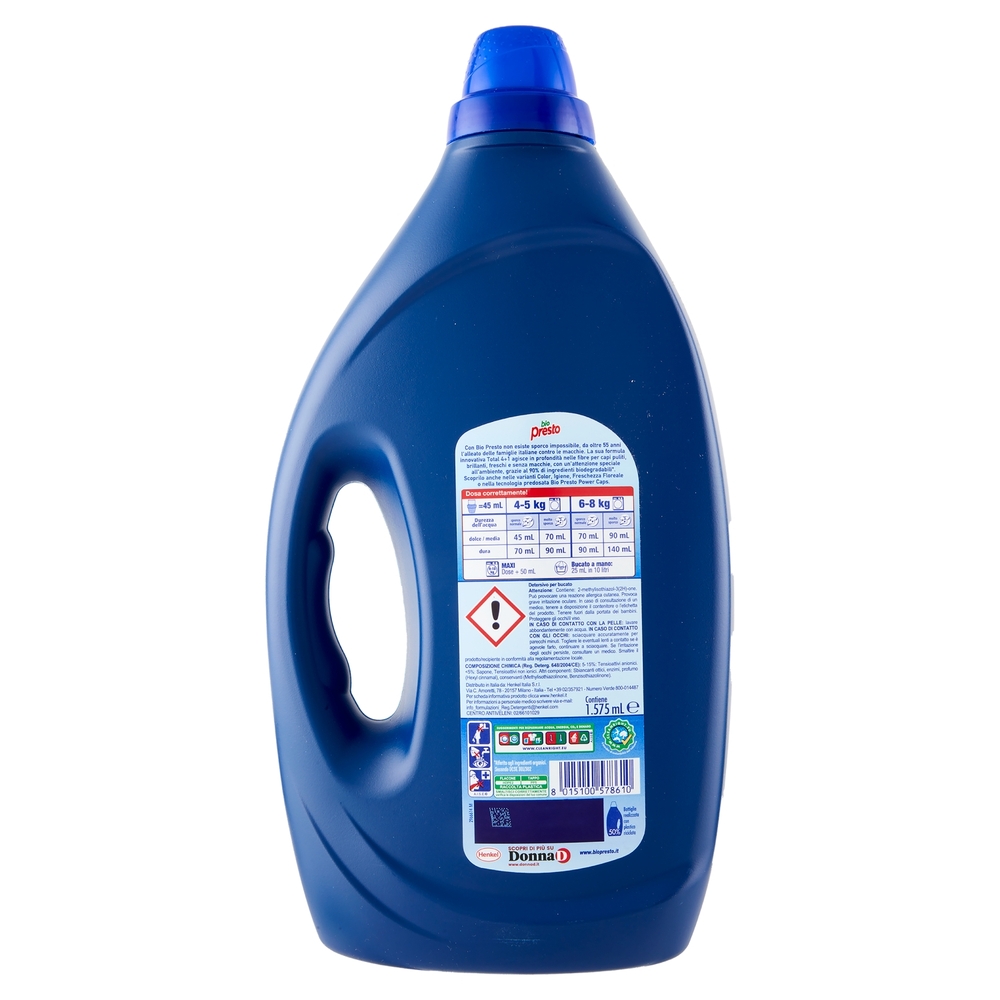 BIO PRESTO Liquido Classico 35 Lavaggi 1,575 l